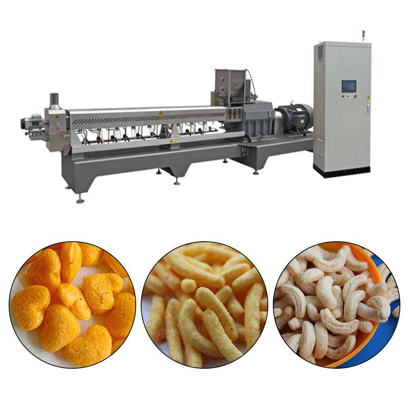120kg-1200kg/h Corn Puff Making Machine/ Production Line