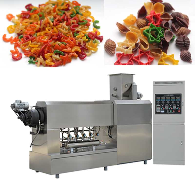 CE ISO 100-400kg/h Dough Forming Single Screw Extruder Machine Green Food Equipment