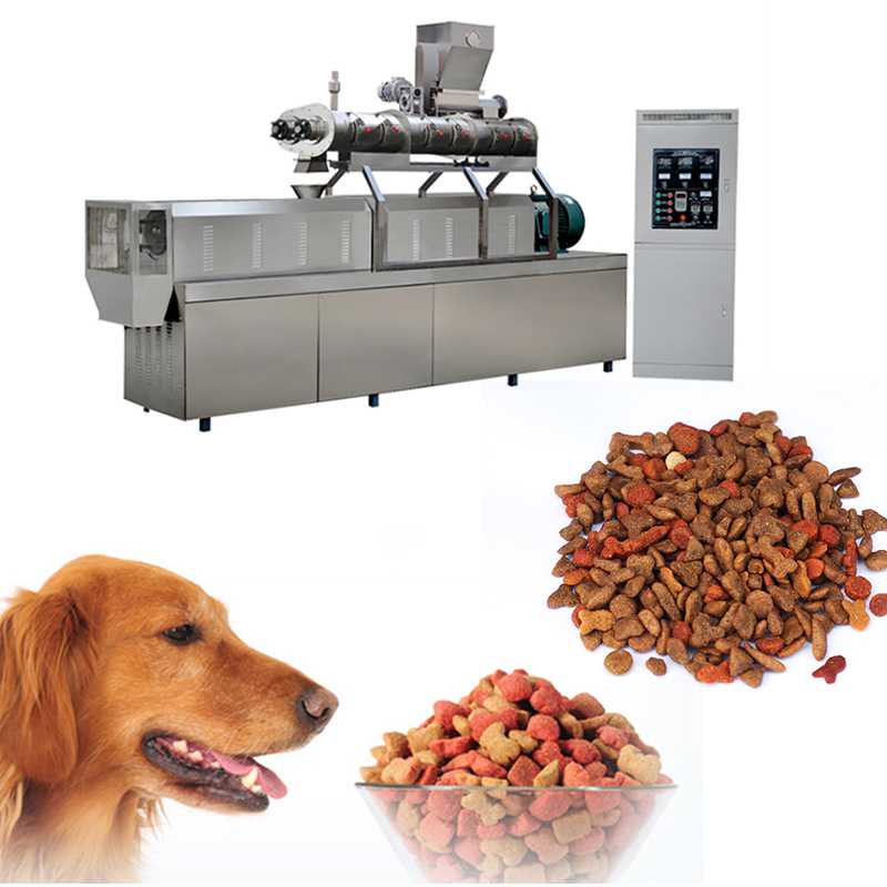 High Speed Dog Food Production Line Pet Dog Food Making Machine