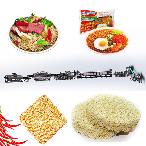 Composition and introduction of instant noodle production lines